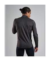 Men's Montane Dart XT Thermal Zip Neck Long Sleeved Baselayer Top - Midnight Grey