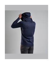 Men's Montane Fury Hooded Fleece Jacket - Eclipse Blue