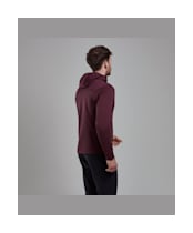 Men's Montane Fury Lite Hooded Fleece Jacket - Dark Garnet