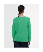 Women's Barbour Marine Knit - Kelly Green