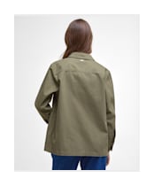 Women's Barbour Lyndale Overshirt - Dusky Green