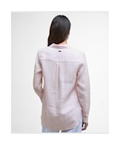 Women's Barbour Marine Shirt - PINK PUNCH STRIP