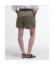 Women's Barbour Cecile Shorts - Dusky Green
