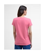 Women's Barbour Saltford T-Shirt - Pink Punch