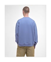 Men's Barbour International Formula Oversized Crew Sweatshirt - MANOR BLUE