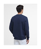 Men's Barbour International Grip Crew Neck Sweatshirt - Navy