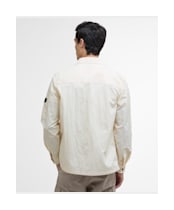 Men's Barbour International Scots Nylon Overshirt - Whisper White