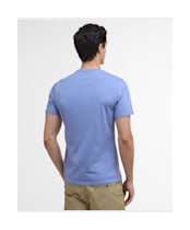 Men's Barbour International Small Logo Tee - MANOR BLUE