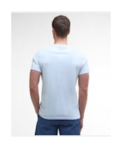 Men's Barbour Braeside T-Shirt - BLEACHED BLUE