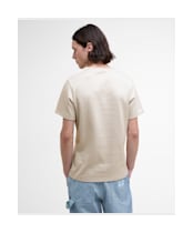 Men's Barbour Huckley T-Shirt - Oatmeal
