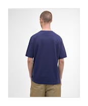 Men's Barbour International Outline T-Shirt - Pigment Navy