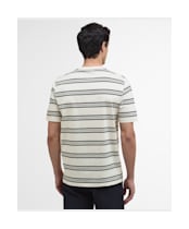 Upham Stripe T                                - Whisper White