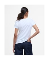 Women's Barbour Saltford T-Shirt - White