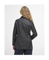 Women's Barbour Beadnell Wax Jacket - Black