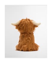 Barbour Dog Highland Cow Toy - Brown / Classic