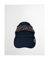 Barbour Quilted Tartan Dog Coat - Midnight Oak