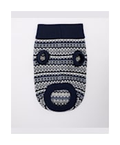 Barbour Marlow Fair Isle Dog Jumper - Navy