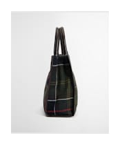 Women's Barbour Barrhill Tartan Tote Bag - New Classic Tartan