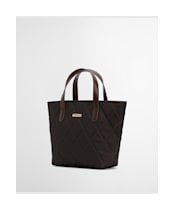 Women's Barbour Mini Quilted Tote Bag - New Olive