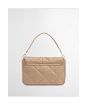 Women's Barbour International Soft Quilt Shoulder Bag - Camel