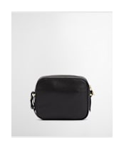 Women's Barbour Daphne Leather Crossbody Bag - Black