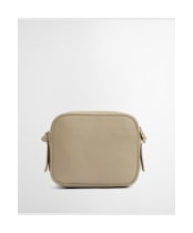 Women's Barbour Daphne Leather Crossbody Bag - Dune