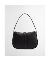 Women's Barbour Alder Leather Sling Bag - Black