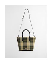 Women's Barbour Birch Tartan Tote Bag - Ancient Tartan
