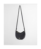 Women's Barbour Sorrel Leather Sling Bag - Black