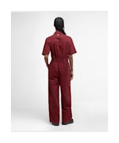 Women's Barbour Willow Jumpsuit - Burnt Henna