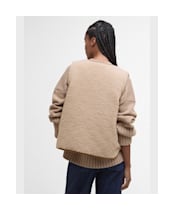 Women's Barbour Luciana Fleece Gilet - Natural