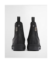 Women's Barbour Amble Chelsea Boots - Black Nubuck