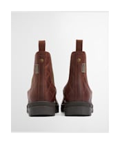 Women's Barbour Amble Chelsea Boots - MAHOGONY NUBUCK/