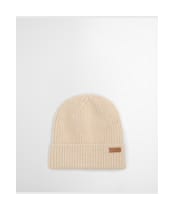 Women's Barbour Pendle Beanie & Blair Scarf Gift Set - Hessian Navy