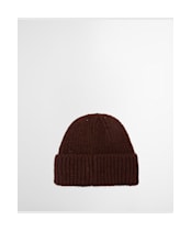 Women's Barbour International Aria Beanie Hat - Chocolate