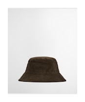 Women's Barbour Ebberston Cord Bucket Hat - Olive