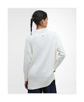 Women’s Barbour Stitch Guernsey Cape Jumper - Ecru