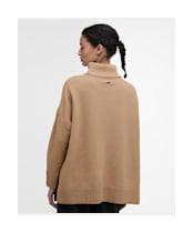 Women's Barbour Burne Cape - Pale Camel