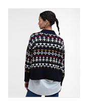 Women's Barbour Larisa Knitted Jumper - Navy