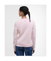 Women's Barbour Woodhouse Knitted Jumper - Pink Blush