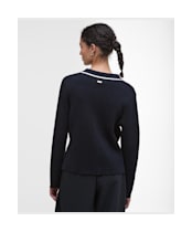 Women's Barbour Colleen Knitted Cardigan - Dark Navy