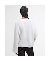 Women's Barbour Vera Knitted Jumper - Cloud