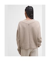 Women's Barbour Antonia Knitted Jumper - Oat