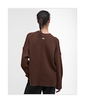 Women's Barbour Sophia Knitted Jumper - Vicuna