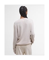 Women's Barbour Eleanor Knitted Jumper - Oat