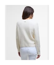 Women's Barbour Luciana Knitted Jumper - Cloud