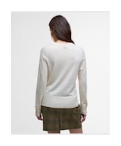 Women's Barbour Carlby Knitted Jumper - Birch