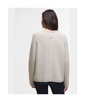 Women's Barbour Bamburgh Knitted Jumper - Birch