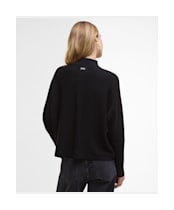 Women's Barbour International Lola Knitted Jumper - Black
