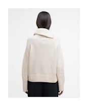 Women's Barbour International Saskia Knitted Jumper - Off White